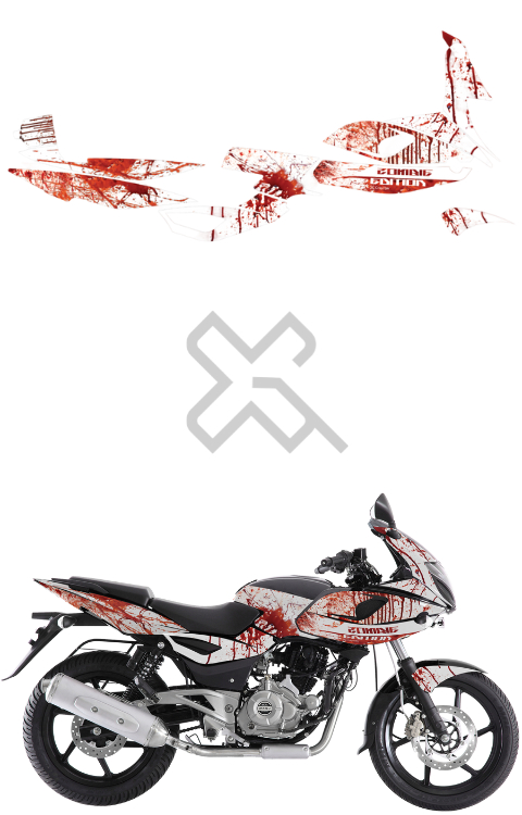 Pulsar 220 Full Body Sticker | Pulsar 220F Full Decals